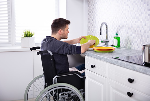 kuchnia dla osób niepełnosprawnych